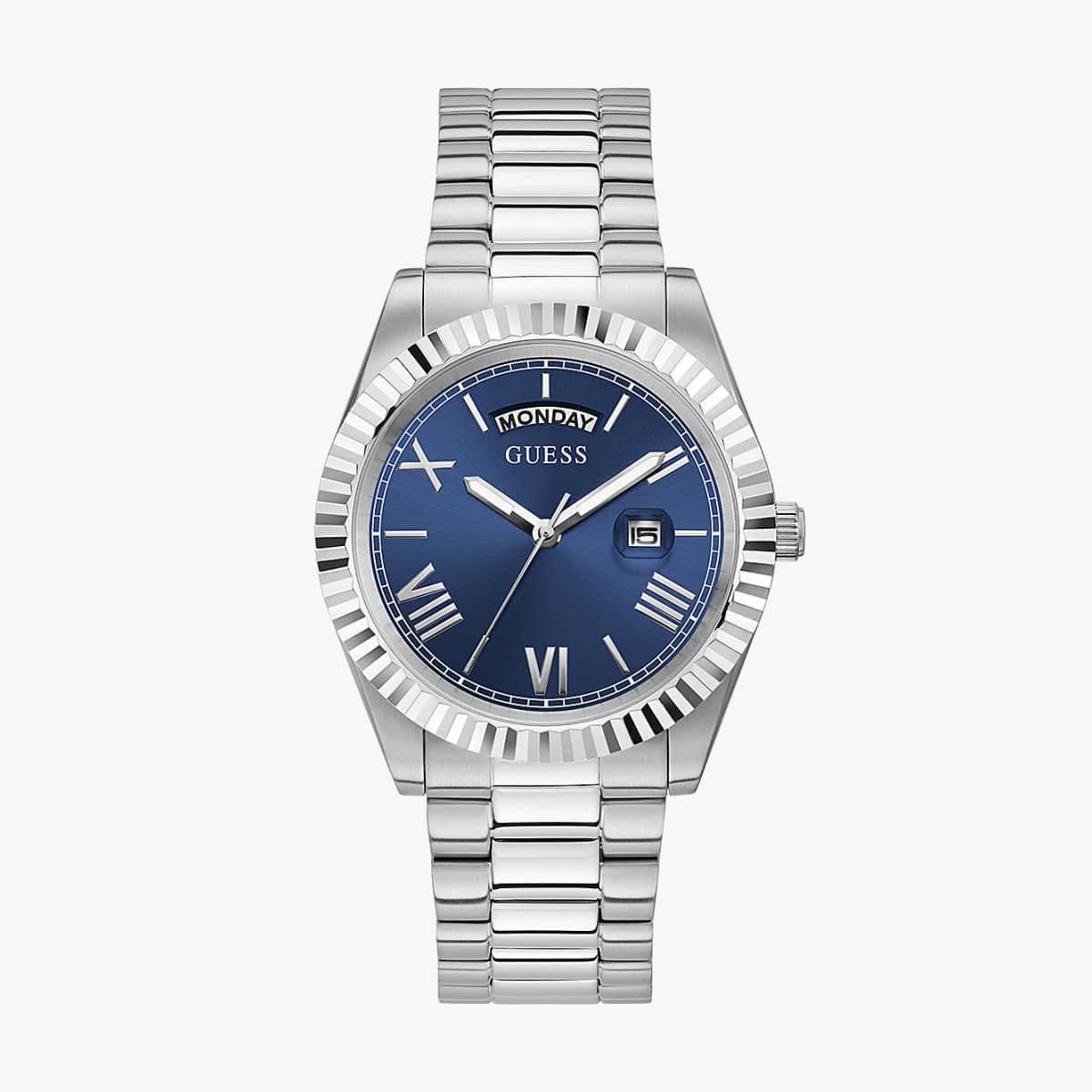 MONTRE GUESS HOMME CONNOISSEUR ACIER